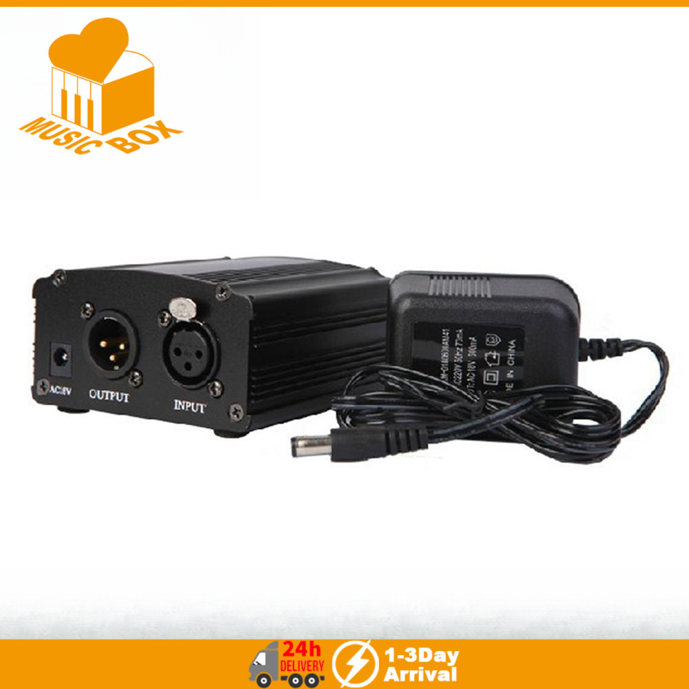 48V Phantom Power ไมโครโฟนคอนเดนเซอร์ระดับมืออาชีพพร้อมอินพุต XLR Balanced & เอาต์พุตสําหรับ BM800 M