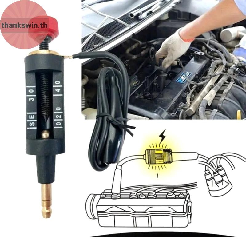 Thankswin Universal Spark Plug Tester ปรับคอยล์จุดระเบิด เครื่องมือวินิจฉัยสําหรับระบบจุดระเบิดรถยนต์