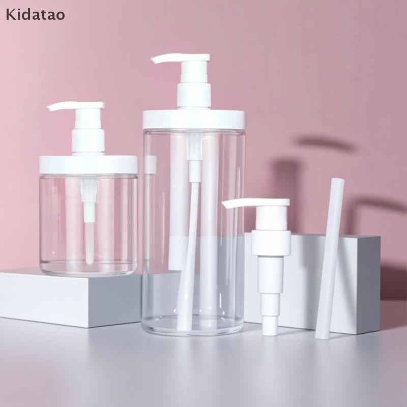 Kidatao PET โลชั่นปั๊มขวดขนาดใหญ่ความจุแชมพูเปล่า Sub-bottling พลาสติกหัวปั๊มฝักบัวคอนเทนเนอร์เครื่องสําอางอุปกรณ์เสริมสําหรับเดินทางใหม่