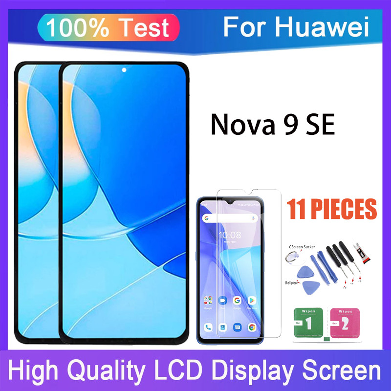 สําหรับ Huawei Nova 9 SE JLN-LX1 JLN-LX3 จอแสดงผล LCD Touch Screen Digitizer เปลี่ยน