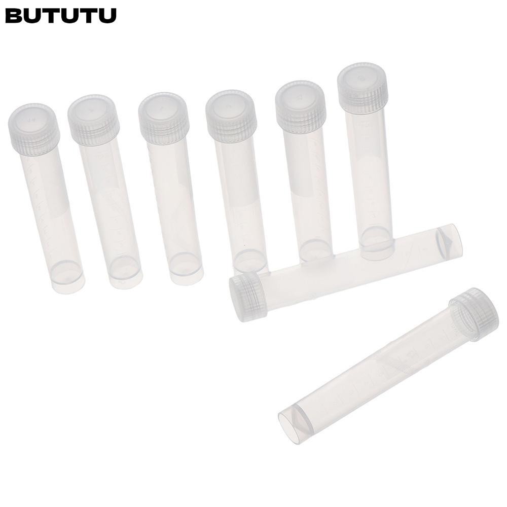 บูตู 10ชิ้นหลอดทดลอง,ที่มีฝาซีล90มิลลิเมตร*15มิลลิเมตรหลอดวิทยาศาสตร์,ภาชนะ10มิลลิลิตรพลาสติก เบิร์ต โรงเรียนการศึกษา