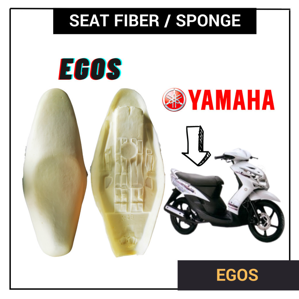 YAMAHA EGOS EGO S SPAN ที่นั่งไฟเบอร์ SPONGE PU FORM KUSYEN เบาะคู่ KUSION ASSY