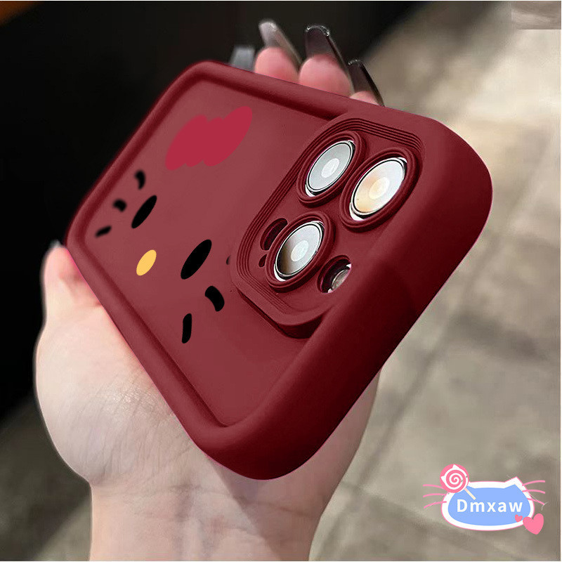 SAMSUNG Hello KittyซิลิโคนสําหรับSamsung Galaxy A17 A07 A06 S25 S24 Plus Ultra FE Edge A56 A55 M55 F