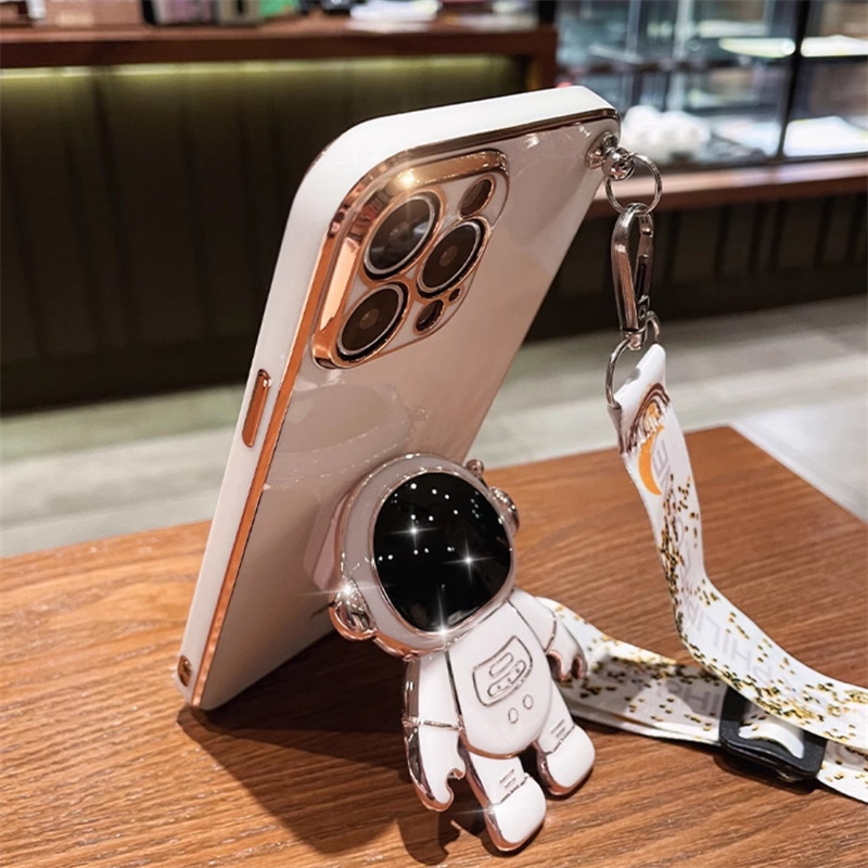 เคส Tecno Spark GO 2024 Spark 20 20C Infinix Smart 8 เคสโทรศัพท์มือถือ ลายนักบินอวกาศ พร้อมสายคล้องยาว สําหรับ Tecno SparkGO 2024 Spark20 Spark20C Smart8 - รูปที่ 5