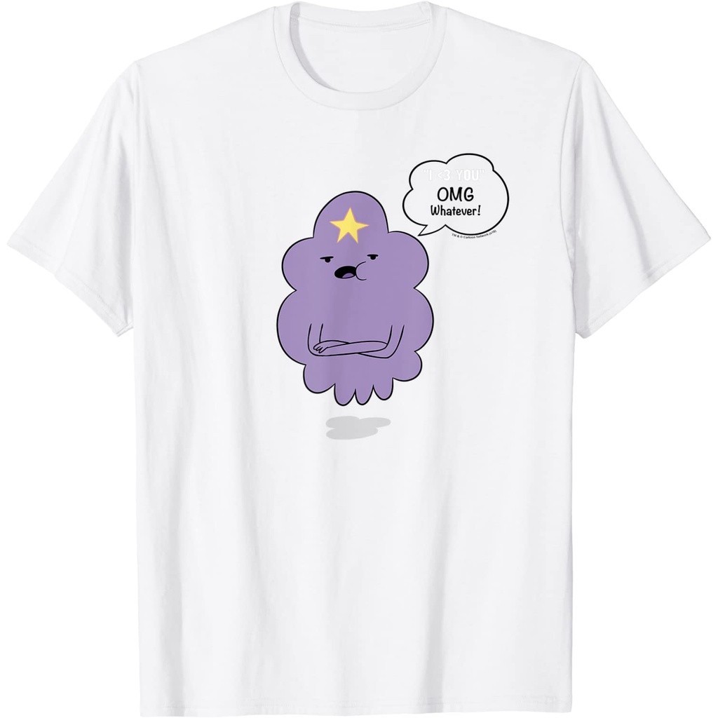 【พร้อมส่ง】 ADVENTURE Time lumpy Space Princess OMG เสื้อยืด S-5XL