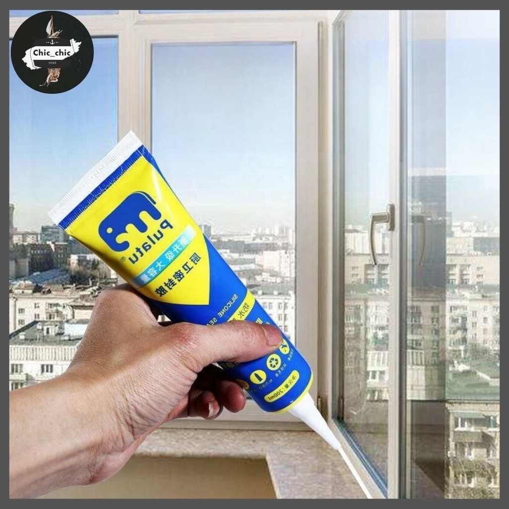 กาวยาแนวกระเบื้อง ขนาด 120ml-220ml. แก้ปัญหาเชื้อราในห้องครัว กาว Tape and glue #N-0003