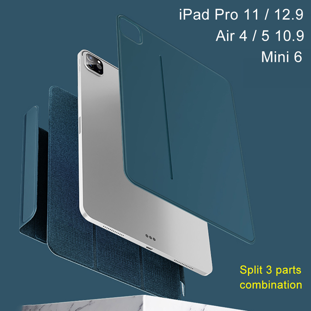 เคสแม่เหล็ก กันงอ สําหรับ iPad Air 5 Case 2020 Air 4 iPad Pro 11 Case 2021 Pro Mini 6 2022 10th Gen