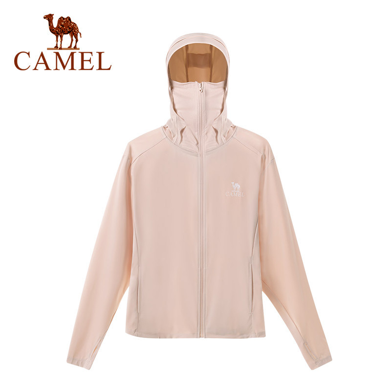 Camel เสื้อโค้ทกันแดด แห้งเร็ว เหมาะกับใส่กลางแจ้ง สําหรับผู้หญิง Upf50