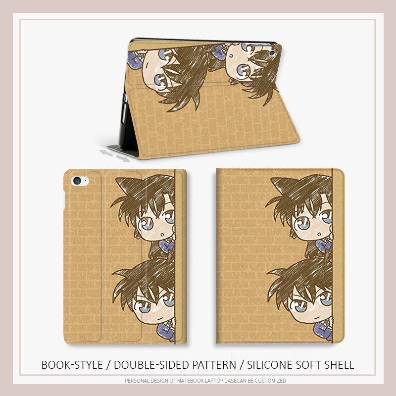 เคส ลายโคนัน พร้อมช่องใส่ปากกา สําหรับ iPad pro11 12.9 รูปที่ 5