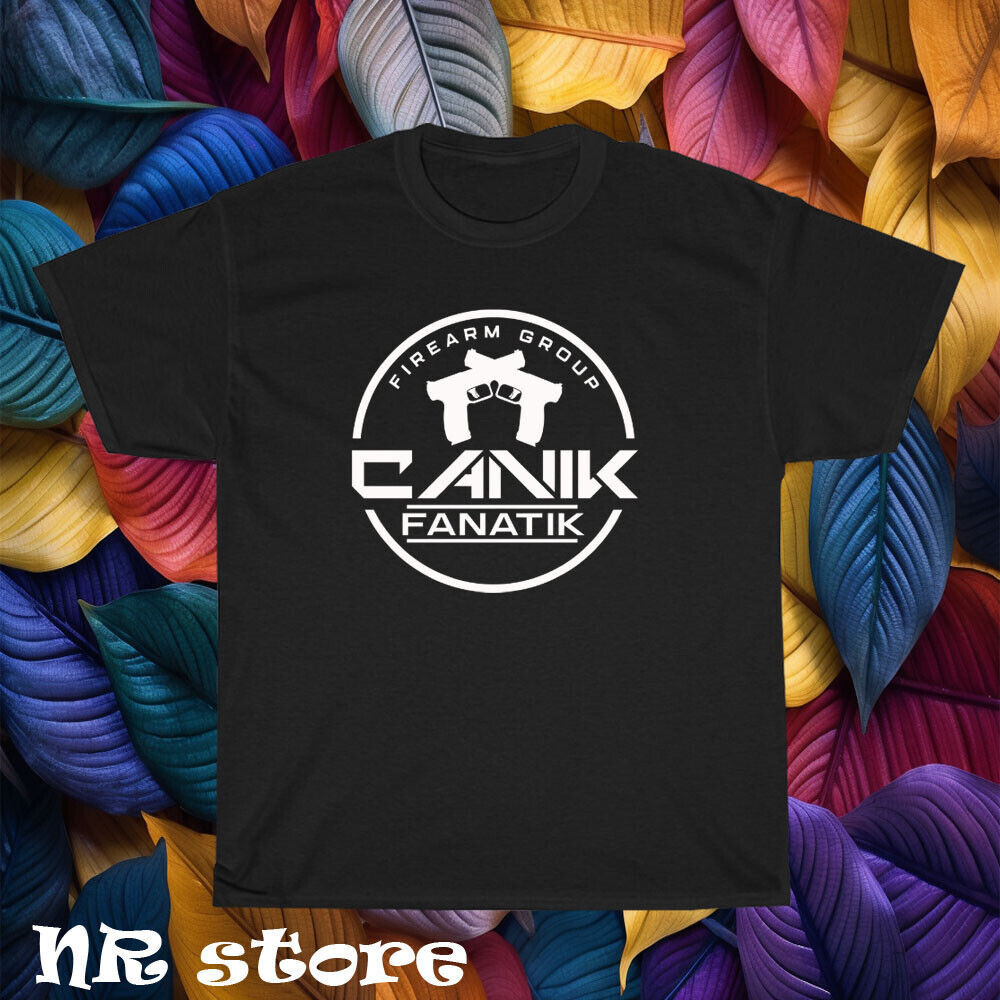 เสื้อยืดโลโก้กลุ่มอาวุธ Canik Fanatik ใหม่สําหรับผู้ชาย