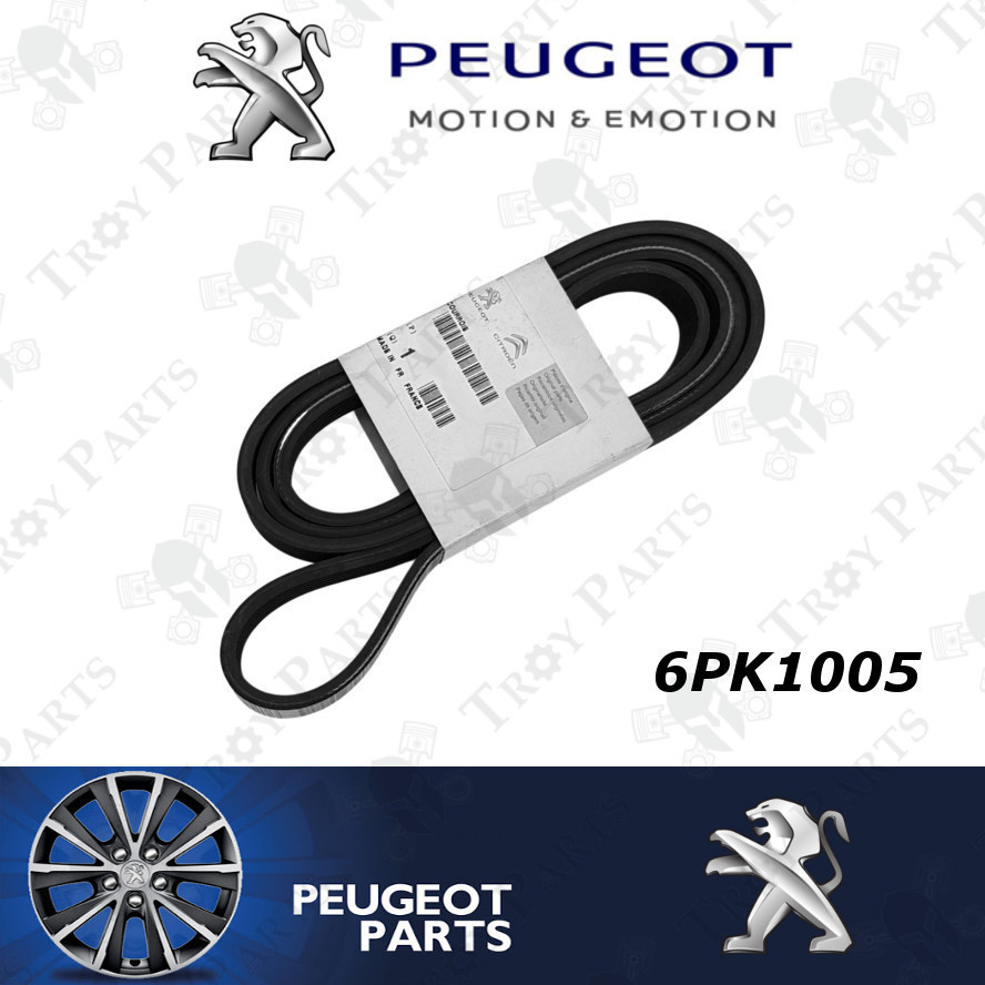 Citroen Peugeot สายพานพัดลม 5750-XG สําหรับ Peugeot 406 407 607 807 Citroen C4 C5 1.8 2.0 (6PK1005)