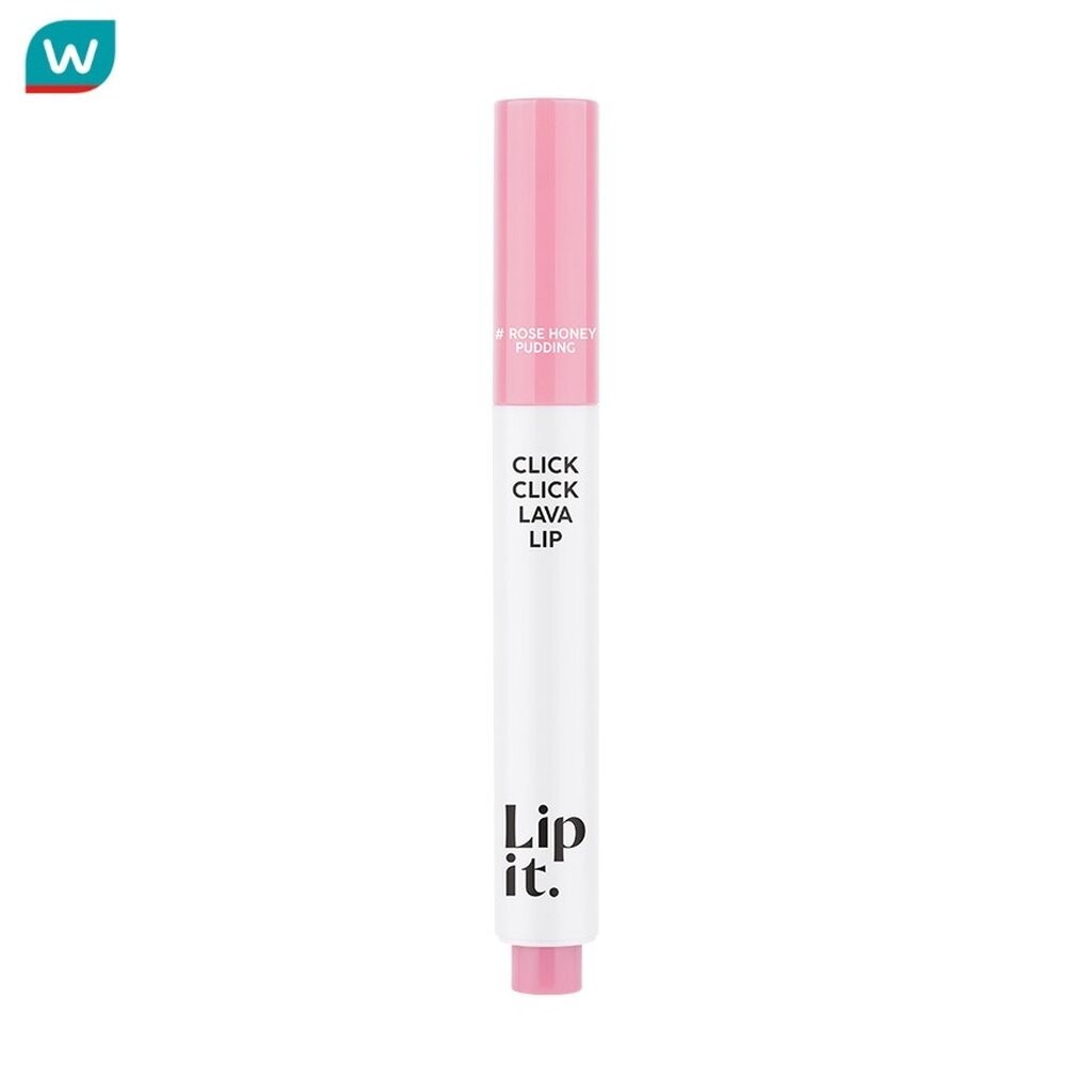Lip It ลิปอิท คลิกคลิกลาวา ลิป 1.9ก. 01 โรสฮันนี่พุดดิ้ง