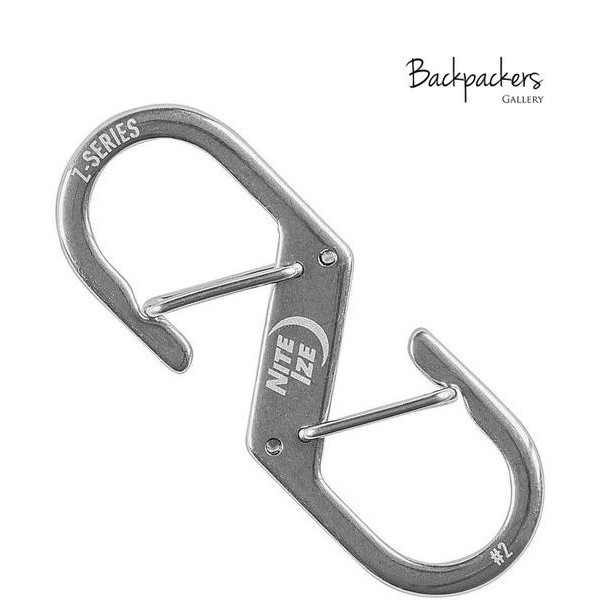 Nite Ize Z Series Carabiner สีเงิน 2 สแตนเลส
