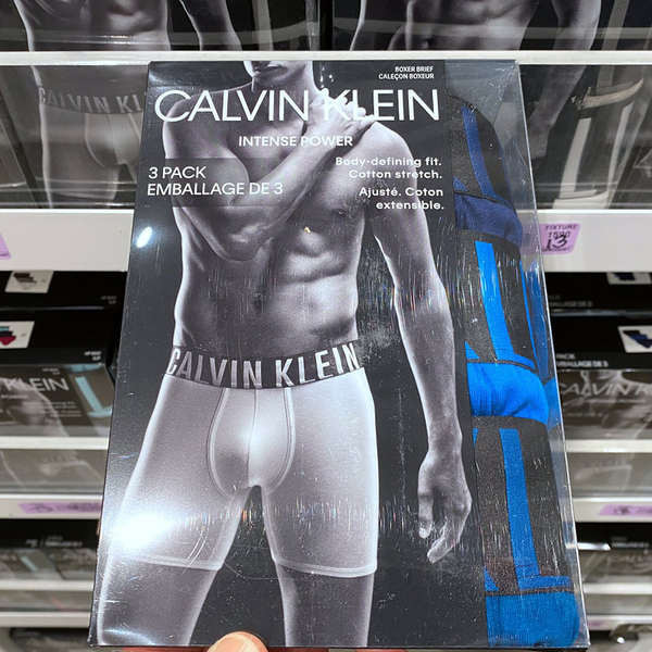 กางเกงใน ck กางเกงใน กางเกงบ็อกเซอร์ CK Calvin Klein Men's Stretch Cotton Wide Belt Medium Boxer 3 Pack NB2597