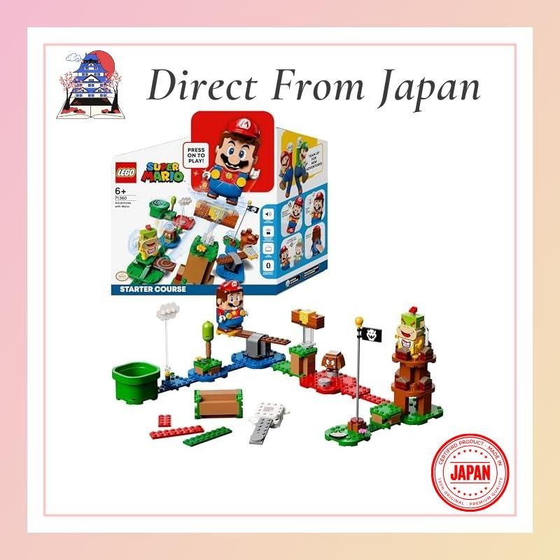 LEGO Super Mario Toys LEGO(R) Mario(TM) and the Adventure Begins - Starter Set Christmas Gift Christ
