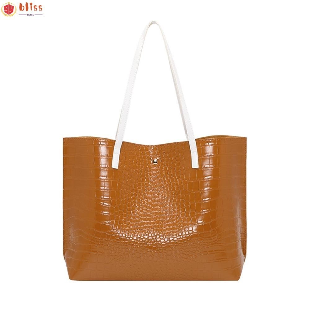 Blliss Plain Pleated Bag, One-sided Pleated Design All-match Shoulder Bag, Fashion PU Leather Casual Plain Small Crossbody Bags Women