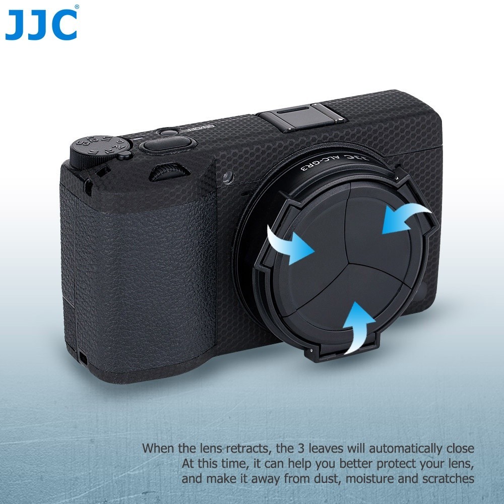 (ส่งจากไทย) JJC ALC-GR3 ฝาปิดเลนส์อัตโนมัติสำหรับกล้อง Ricoh GRIII GRIIIX ( GR3X GR3 )