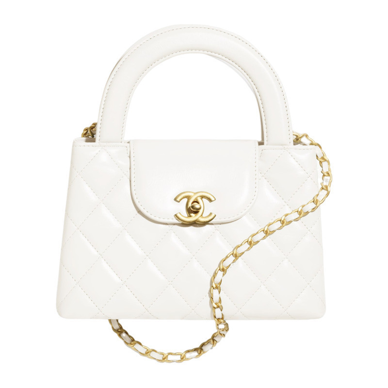 Chanel/Chanel Women's Bag Shopping Mini Shiny Lambskin Handheld
