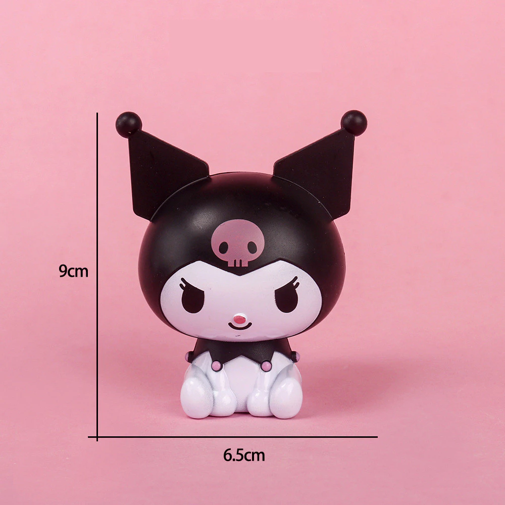 ของเล่นตกแต่งเค้ก Sanrio Kuromi Cinnamoroll Pompompurin My Melody thumbnail 3