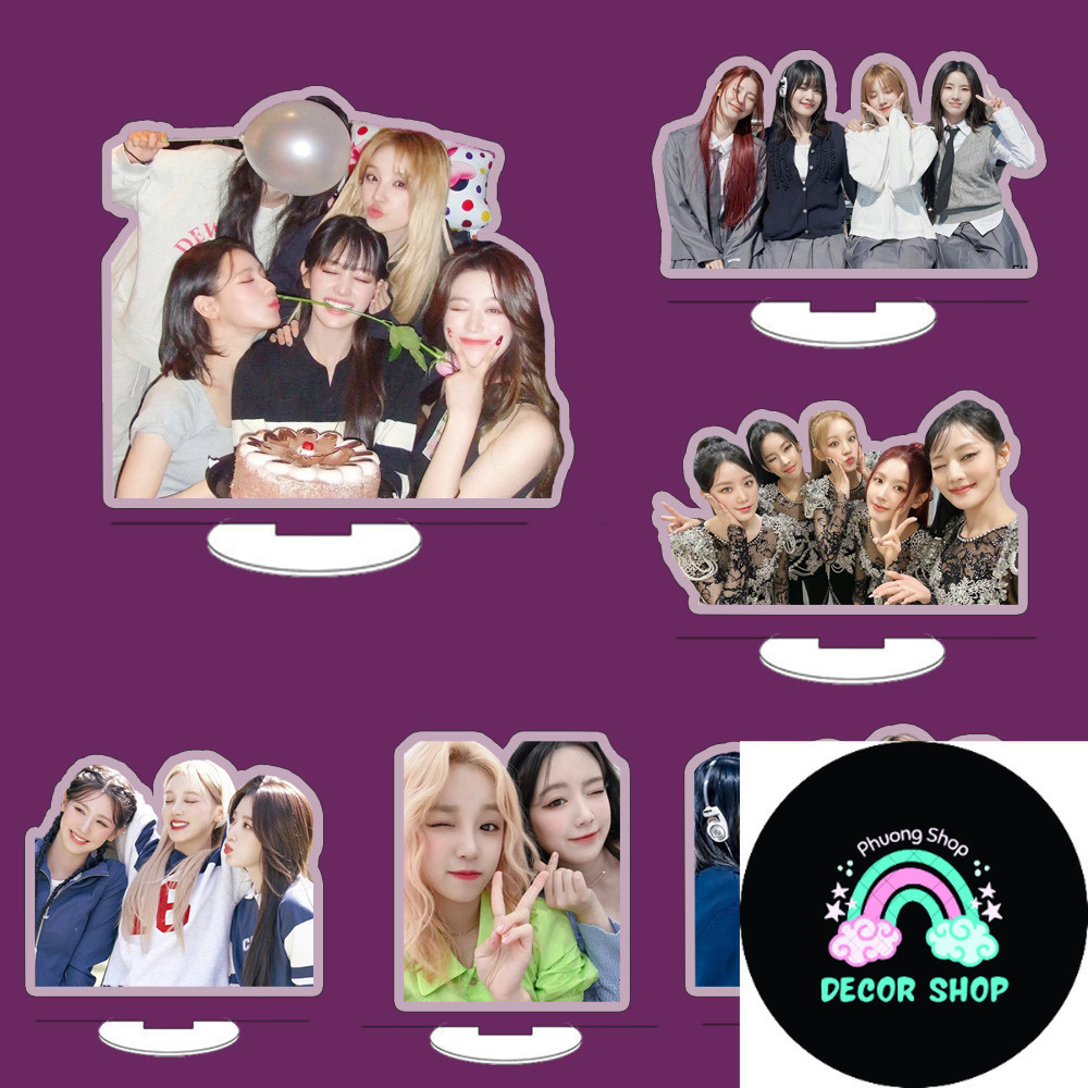 Gidle Minnie YUQI MIYEON SHUHUA Soy-yeon Jeon ACRYLIC เครื่องประดับ