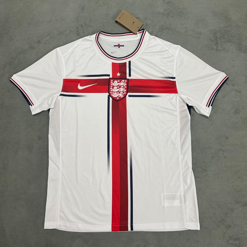 24-25 England Training Jersey Short Sleeve Jersey S-XXL Quick Dry Sports Soccer Top AAA