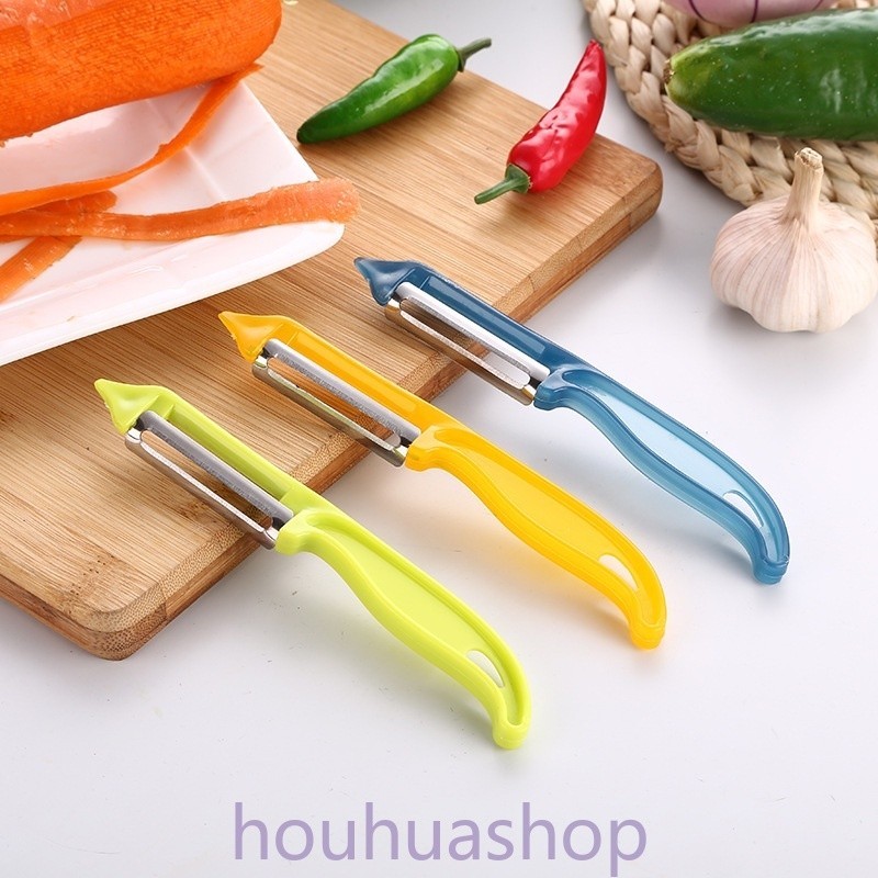 เครื ่ องปอกผักและมันฝรั ่ งสแตนเลสเครื ่ องตัดผักผลไม ้ และแตงโมกบคู ่ มือ Quick Peeling เครื ่ องมือห ้ องครัว