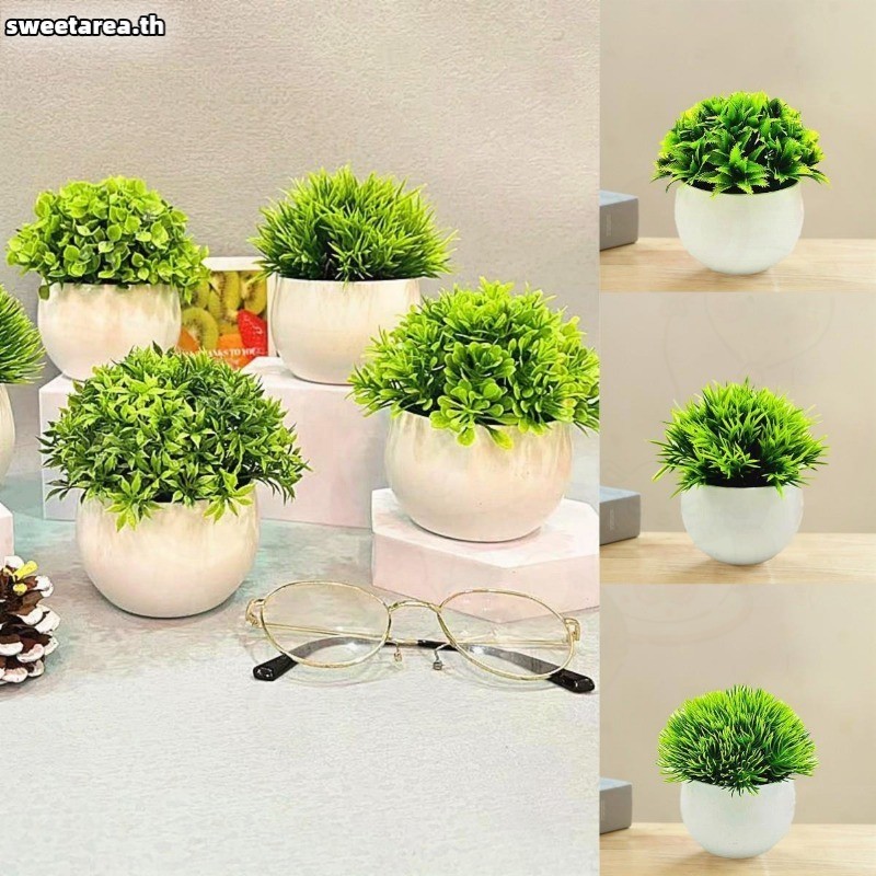 จําลอง Hemisphere บอนไซ Mini ตกแต ่ ง Greenery ตกแต ่ งเดสก ์ ท ็ อป