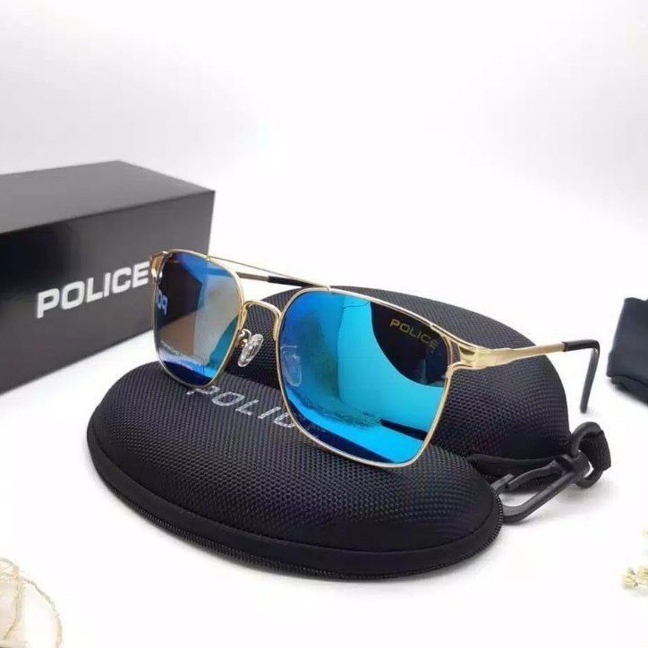 Hitam Police Mens Glasses/Police Pc8319 แว่นกันแดด