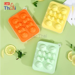LerThai แม่พิมพ์ทำน้ำแข็งรูปหมี ซิลิโคนทำน้ำแข็งรูปหมี ice cube mold
