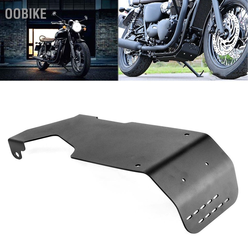 OObike รถจักรยานยนต์แผ่นกันลื่นเครื่องยนต์ฝาครอบแชสซี Fit สำหรับ TRIUMPH BONNEVILLE T120/T100