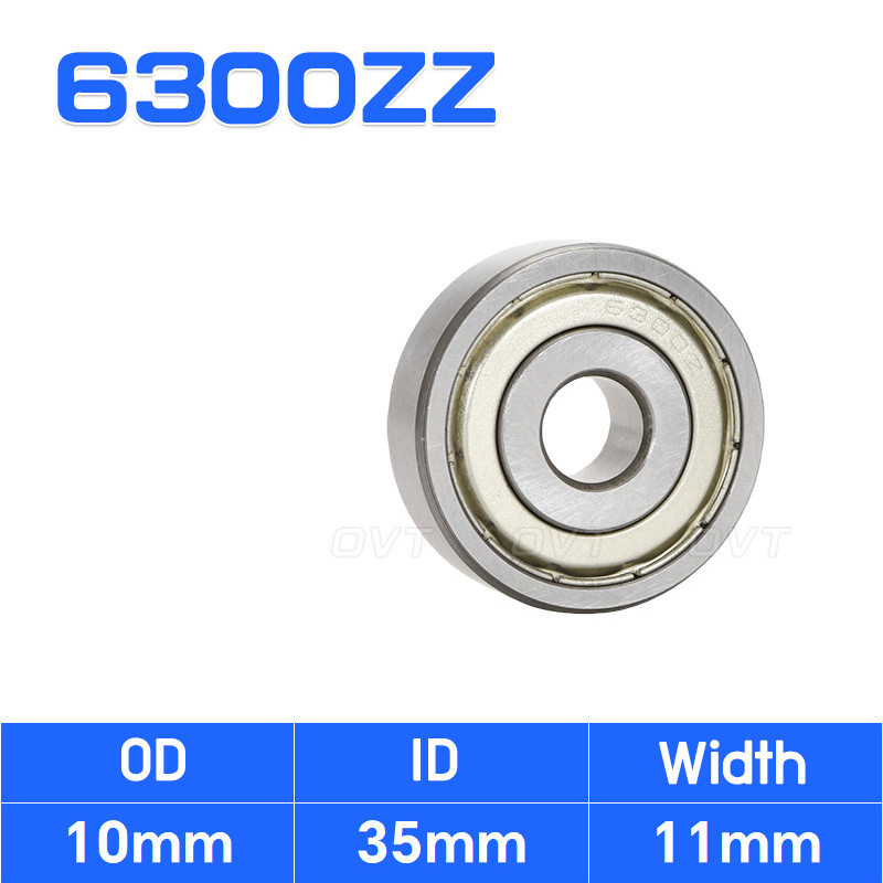 ตลับลูกปืน ตลับลูกปืนเม็ดกลมร่องลึก ฝายาง 6300rs 6301rs 6302rs 6303rs 6304rs 6305rs ลูกปืนOVT ตลับ bearing - รูปที่ 2