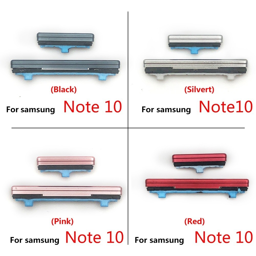 สําหรับ Samsung Galaxy Note 9 10 Plus ปุ่มเพิ่มเสียงนอก แพรเพิ่มเสียง ปุ่มเปิดปิดนอก อะไหล่มือถือ