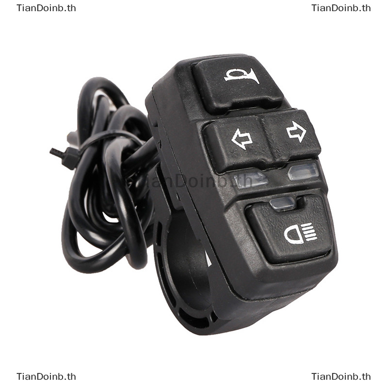 Tianye ไฟฟ ้ าจักรยานสกู ๊ ตเตอร ์ สวิตช ์ ไฟ DK336 สําหรับปุ ่ มรถจักรยานยนต ์ ไฟเลี ้ ยว TH