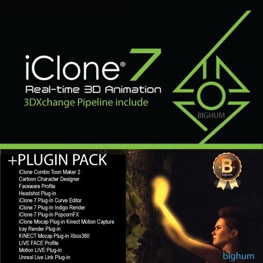 iclone 7 with Plugins  |  Full software  Win version