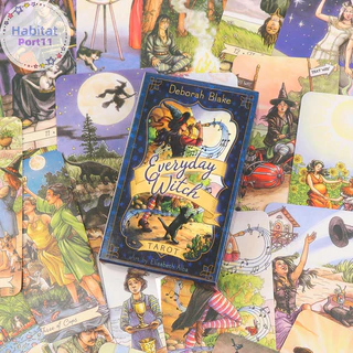 HabitatPort 78 ชิ้นทุกวัน Prophecy Divination Deck Party เกมกระดาน th