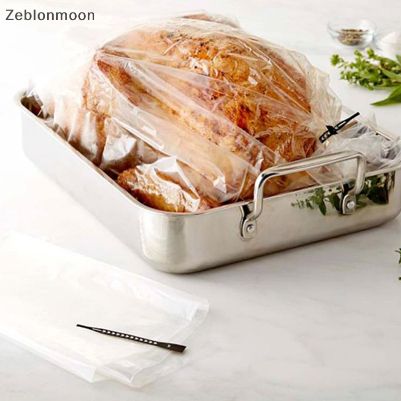 {Nice } 10 ชิ ้ นทนความร ้ อนไนลอน-Blend Slow Cooker Liner Roasg Turkey Bag {TH }