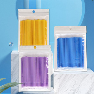 🍒Grace Thai🍒 แปรงปัดขนตาสำหรับช่างต่อขนตา คอตตอนบัดนาโน สำลี…