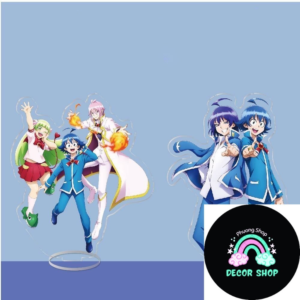 (หลายรุ่น) IRUMA PRINTED Standee PRICE Mairimashita! Iruma-kun รูปปั้นอะคริลิคอะนิเมะ micha chibi di