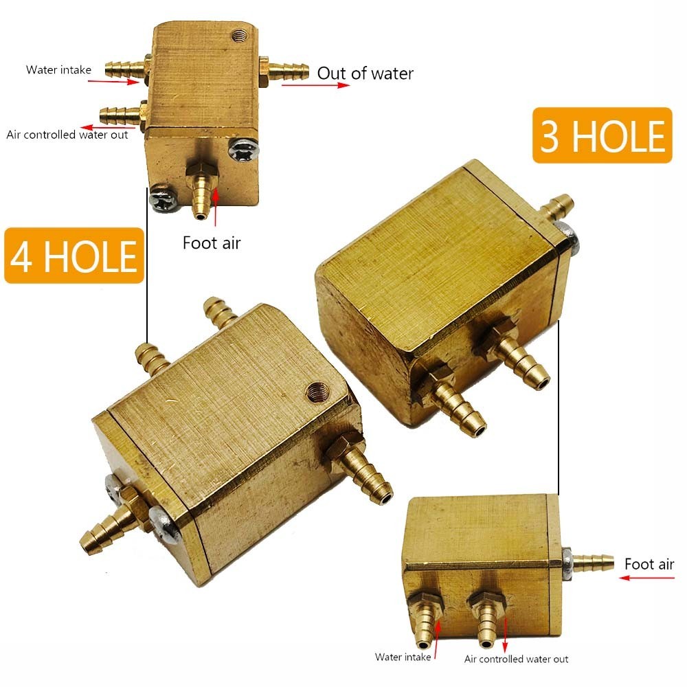 Dental Square Water Air Valve Pressure Regulator สําหรับทันตกรรมเก้าอี้ชิ้นส่วนชิ้นส่วนวาล์วน้ํา