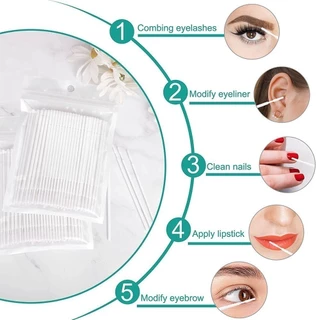 Micro แปรง Microswabs สําหรับ Eyelash Extensions Microbrush Applicators แปรง Lash Mascara Wand Swabs สําหรับ Eye ทันตกรรม Lashes คิ ้ ว