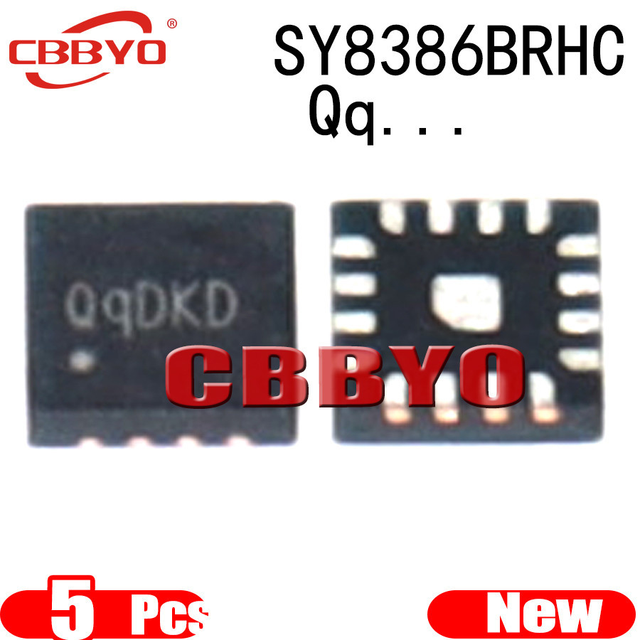 5 ชิ ้ นแบรนด ์ ใหม ่ SY8386BRHC SY8386B QqAZB QqBTB Qq .. Qfn-16