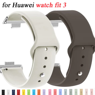 สายนาฬิกาแบบสปอร์ตสําหรับ Huawei Watch Fit 4 3 สายซิลิโคนสร้อยข้อมือสายรัดข้อมือสําหรับนาฬิกา Huawei Fit3 4pro Smartwatch Correa Band สายคล้อง