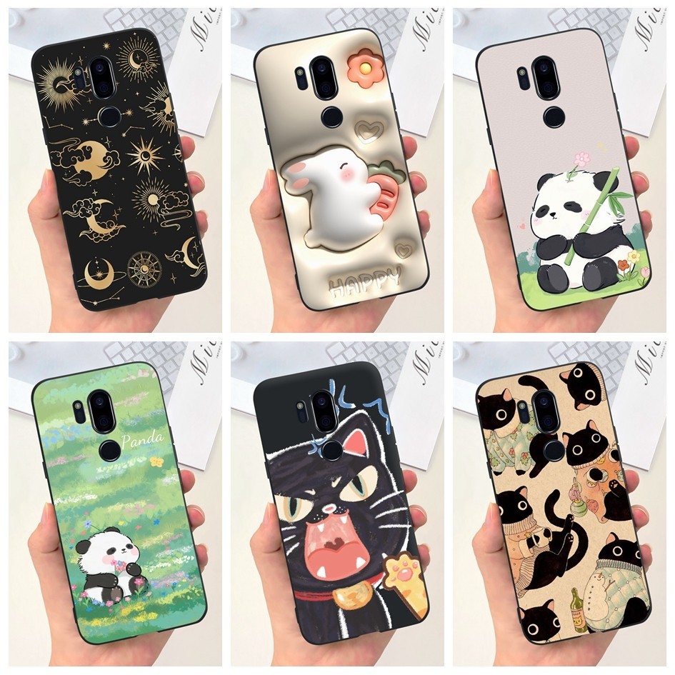 สําหรับ LG G7 ThinQ Soft Case LM-G710 LM-G710N น่ารักการ์ตูนโทรศัพท์ปกหลังสําหรับ LG G7 Plus G7ThinQ