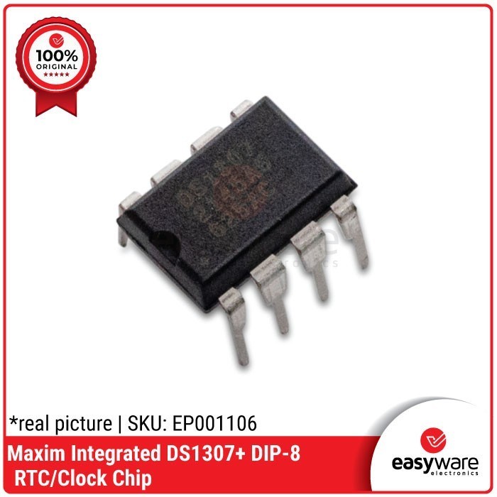 DC99 DS1307 DIP-8 IC RTC DS1307+ DIP 8 ORIGINAL MAXIM DS1307 DIP8