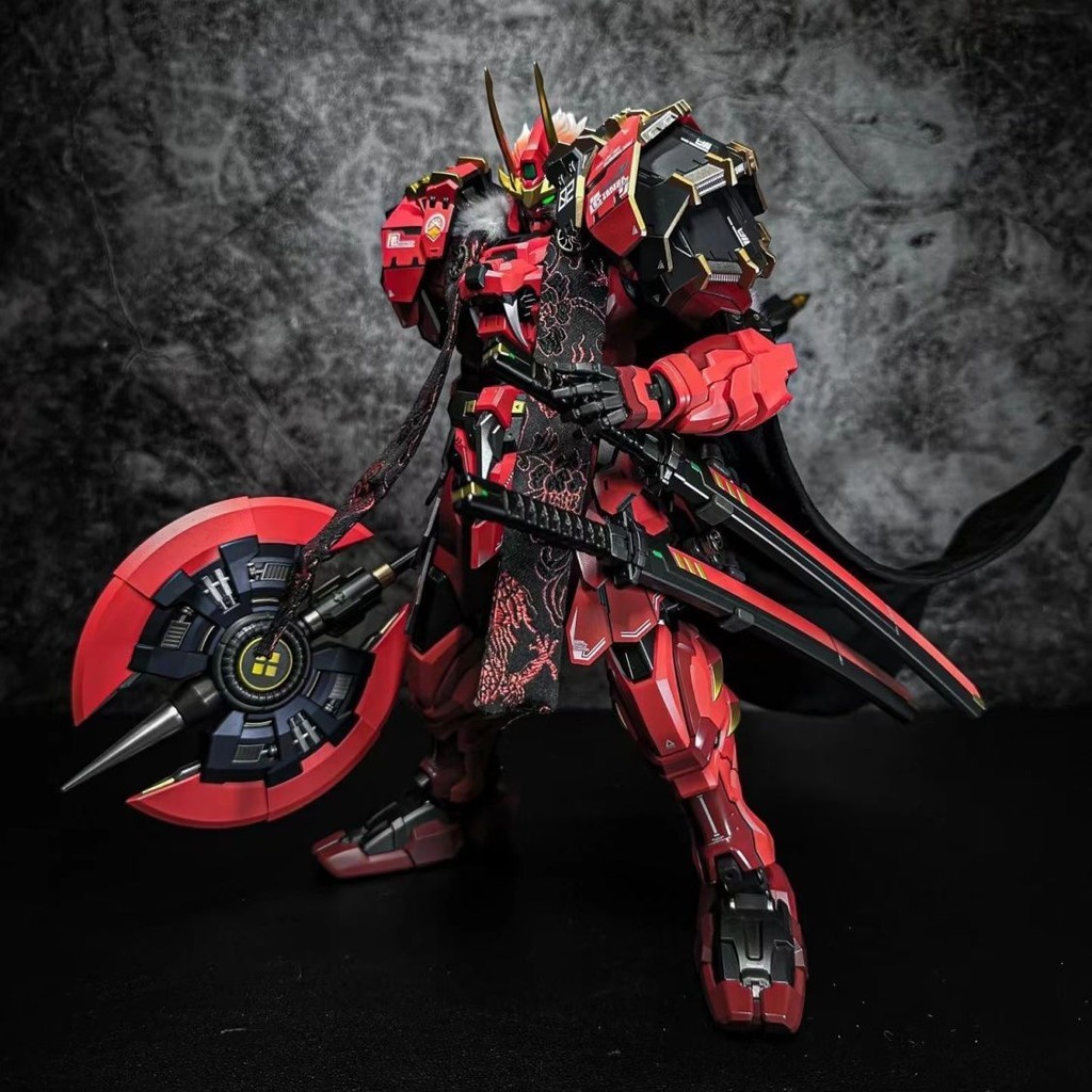 [BIZhong Series] National Model Motion Nuclear Lu Bu Heresy Shiruki Unicorn Lu Bu Strike Gundam Rand