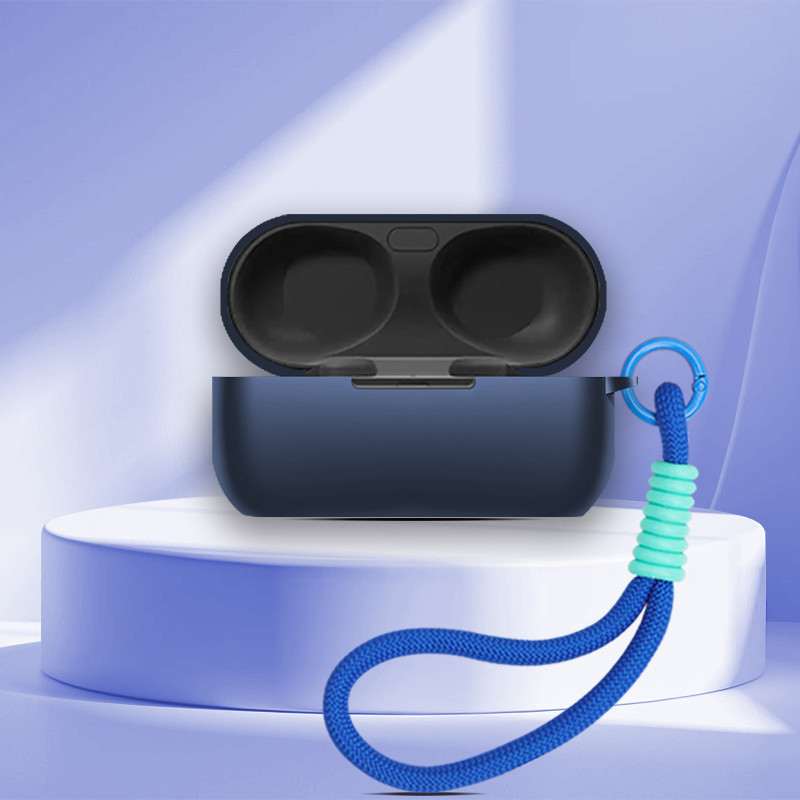 คุณภาพดี เคสซิลิโคนพร้อมเชือกมือเข้ากันได้สําหรับ Panasonic EAH-AZ80/AZ60/AZ60M2 หูฟังฝาครอบป้องกัน