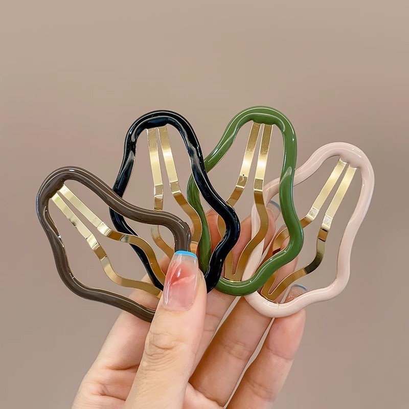 1 ชิ้น Cloud Hollow กิ๊บติดผมด้านข้าง Bb คลิปสําหรับแฟชั่นใหม่ Hairpin Headwear