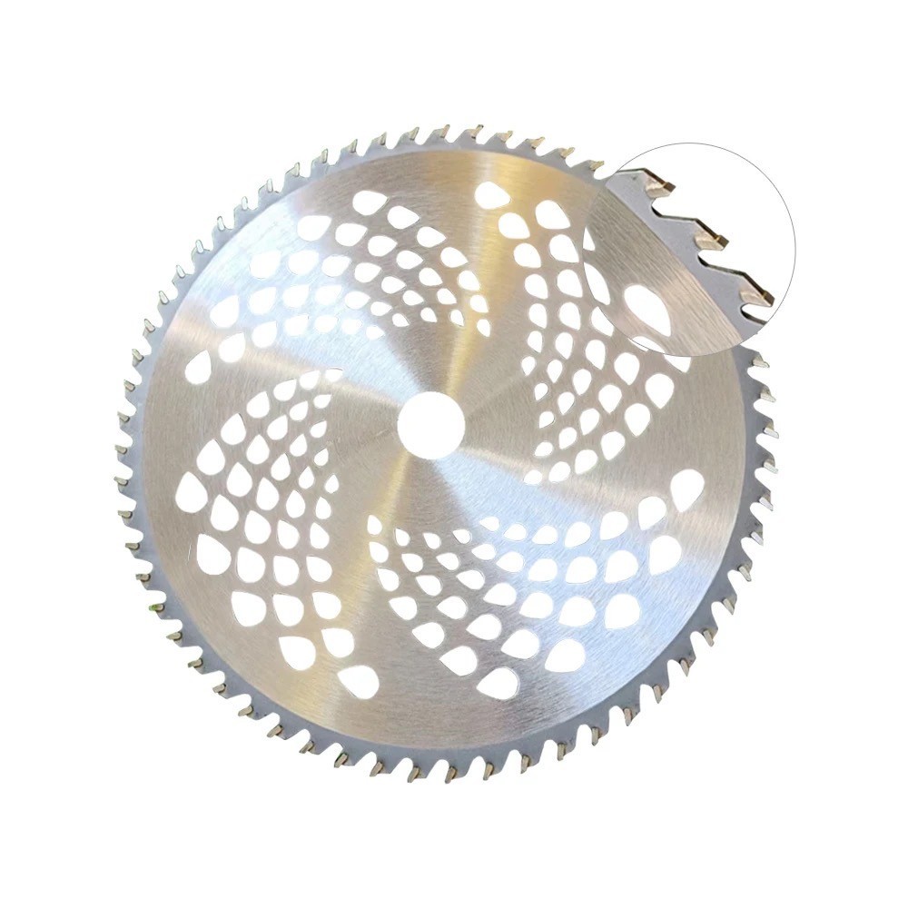 ใบมีดตัดหญ้า 10นิ้ว 40ฟัน มีเล็บ ใบเลื่อยวงเดือน ตัดหญ้า ใหญ่ ติดคมเล็บ แข็งแรง ทนทาน ราคาถูก - รูปที่ 3