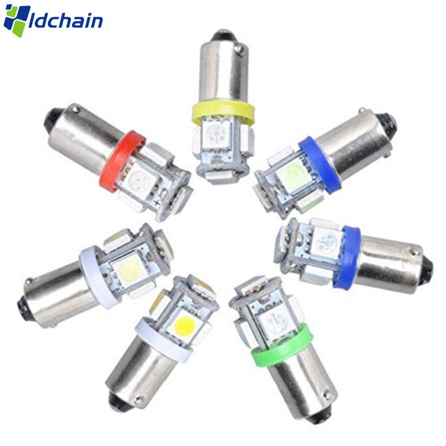 สต็อกพร้อม! ไฟเลี้ยวหลอดไฟอัตโนมัติสําหรับ BA9S T4W 5050 5smd หลอดไฟ LED