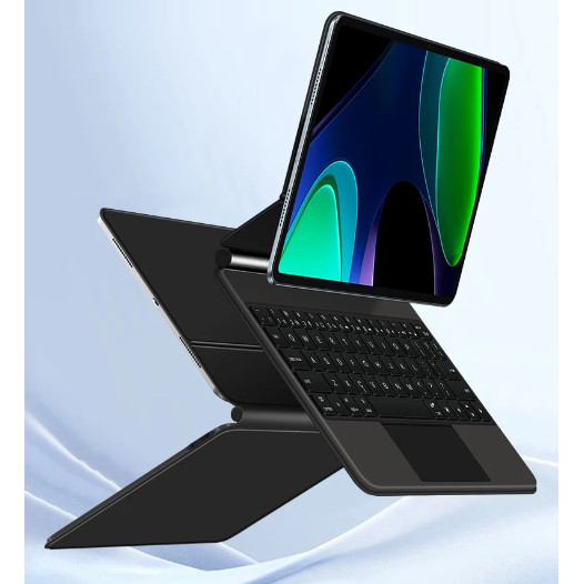 ภาษาไทย แป้นพิมพ์แม่เหล็กสําหรับ Xiaomi Pad 7 / 7 pro 11 Pad 6 11 นิ้ว Mi Pad 5 pro 11 "Pad 6s pro 12.4 "บลูทูธ Blacklit คีย์บอร์ดไร้สาย